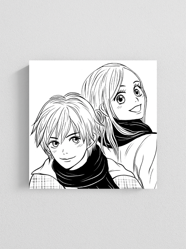 Producto - Cuadro Otani y Risa  -Lovely complex-