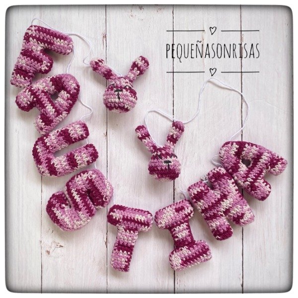 Producto - Cartel de 8 Letras con 4 adornos - 2