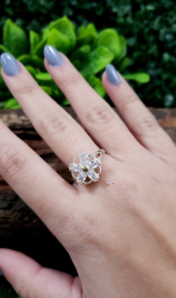 Producto - Anillo de Plata combinado (AN112)