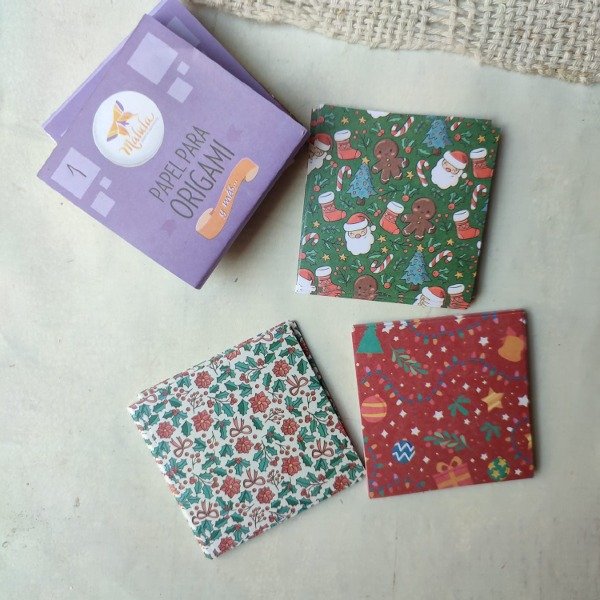 Producto - Pack 2 Navideños  6,5x6,5 cm 90 papeles