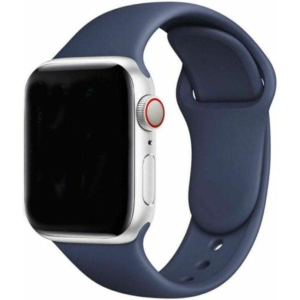 Producto - Malla Apple Watch Silicone Azul Noche