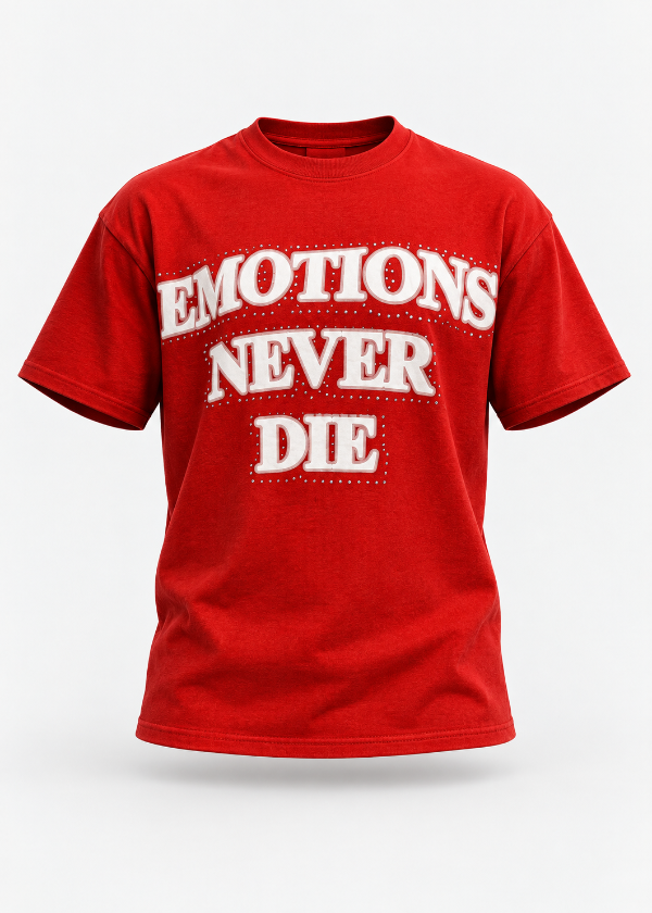 Producto - Remera Mixed Emotion Never Die Roja - 4