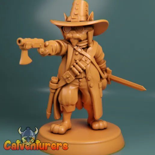 Producto - Van Hissing, tabaxi cazador - Dungeons and Dragons