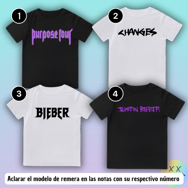 Producto - Baby Tee Justin Bieber #1