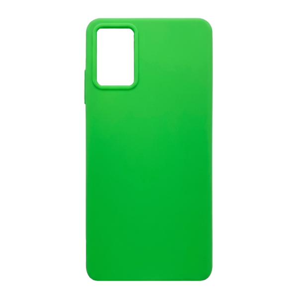 Producto - Funda TPU revestida con Silicona - Color Verde - Motorola E22 / E22i - Glazz