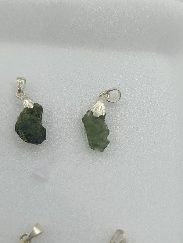 Producto - Dije en plata en Moldavita 925 - 1