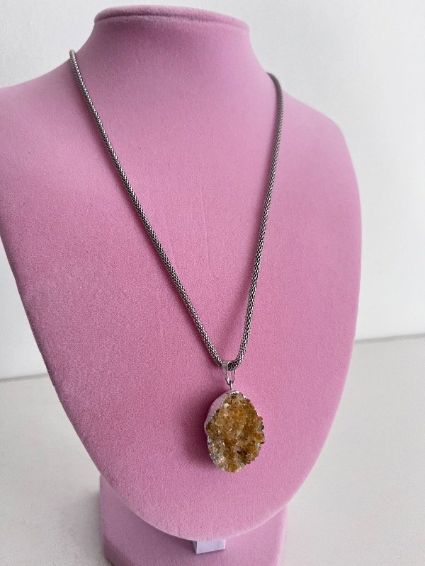 Producto - Collar drusa de citrino