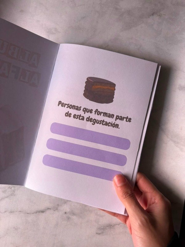 Producto - Álbum de alfajores - SEMANA DE LA DULZURA - 2