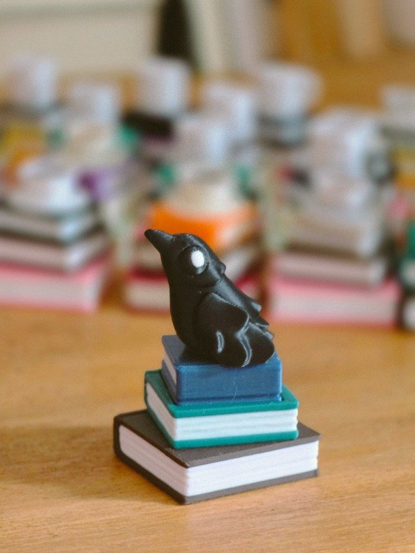 Producto - CLICKER GOTICO - LIBROS, CUERVO Y CALAVERA - 4