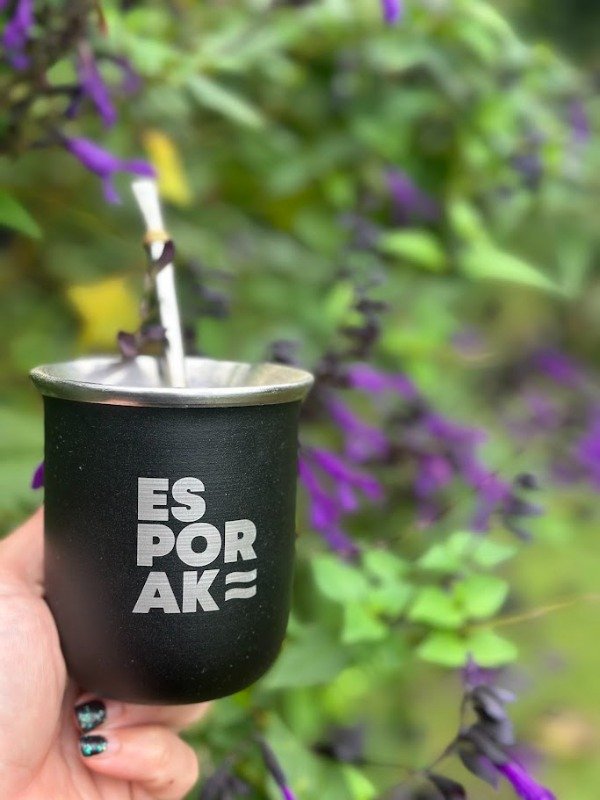 Producto - MATE DE ACERO NEGRO ES POR AK GRABADO - 0