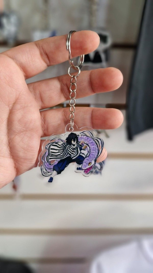 Producto - DEMON SLAYER - LLAVERO ACRÍLICO OBANAI