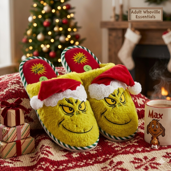 Producto - Pantuflas Grinch Importadas US