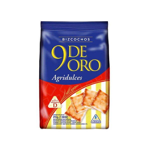 Producto - Bizcochos agridulces - 9 de Oro