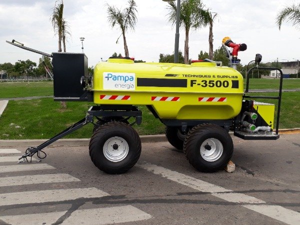 Producto - Trailer Cisterna de emulsor F-3500 con monitor