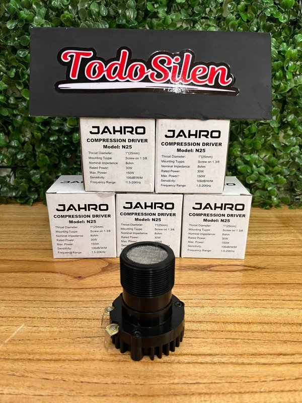 Producto - DRIVER JAHRO N25 NEODIMIO 30RMS SIN CORNETA - 0