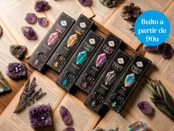 Producto - BULTO SAHUMERIO TAROT GEMAS X 90
