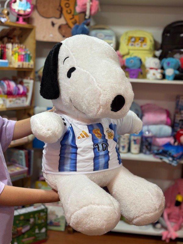 Producto - Peluche snoopy 55 cm con manta
