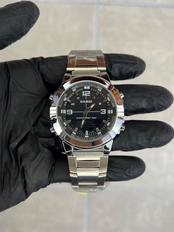 Producto - CASIO 14 PLATA NEGRO (premium)