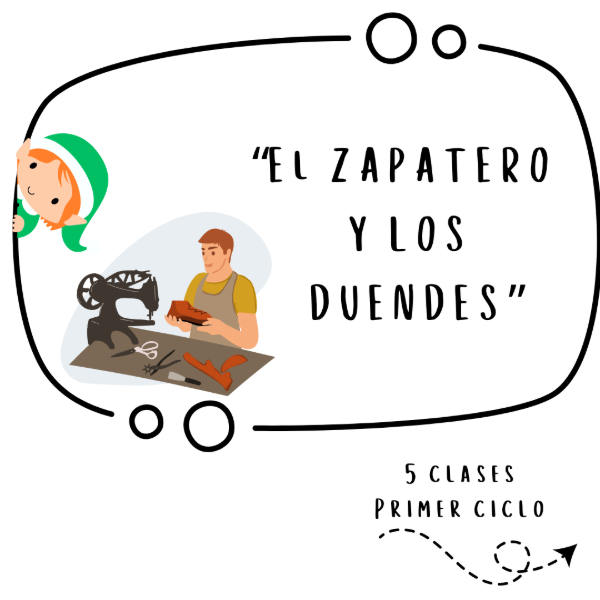 Producto - El zapatero y los duendes. Primer ciclo