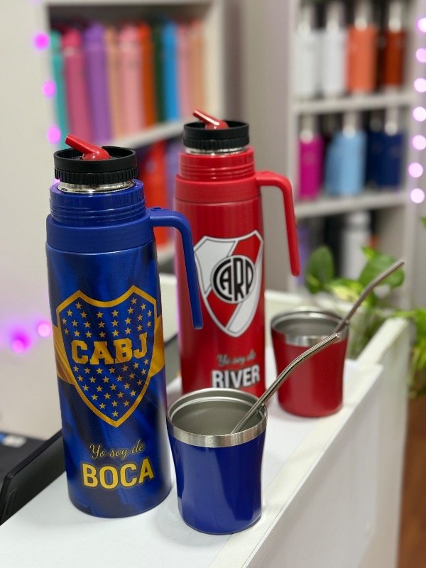 Producto - Termo 1L equipo de fútbol