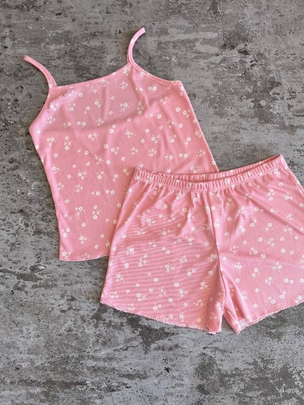 Producto - PIJAMA CORTO MORLEY FLORCITAS