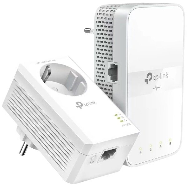 Producto - TP-Link Wireless TL-WPA7617 KIT - 2 Enchufes - 300Mbps - Blanco