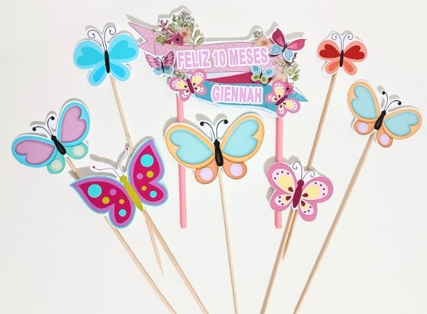Producto - Topper mariposas
