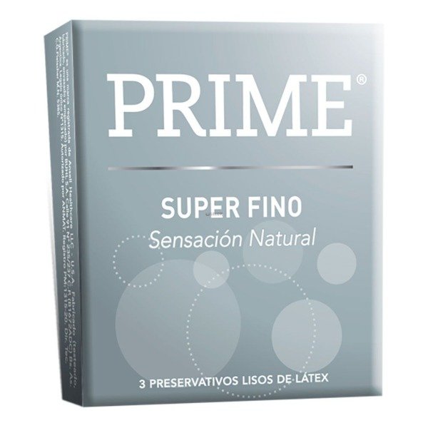 Producto - Prime Preservativos Super Finos X3