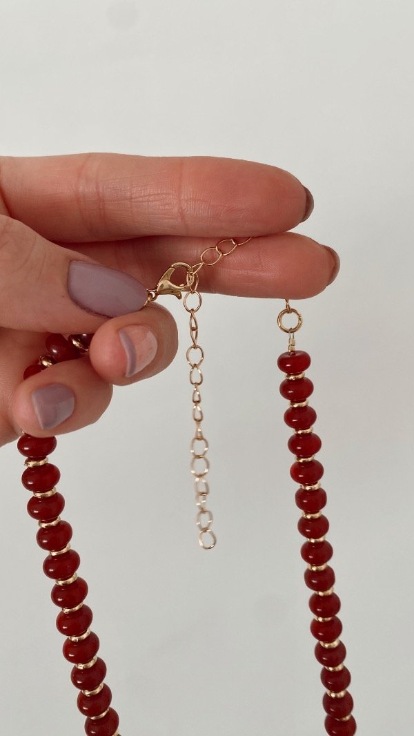 Producto - Collar Kala Bordo - 3