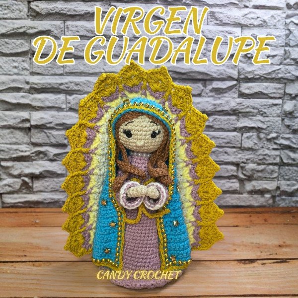 Producto - Virgen de Guadalupe mide 22,5 cm