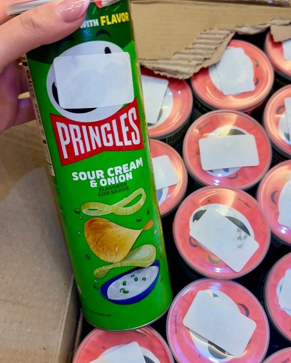 Producto - Pringles sour cream and onion USA