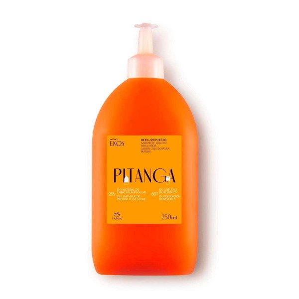 Producto - Ekos pitanga jabón líquido para manos - repuesto 250ml.