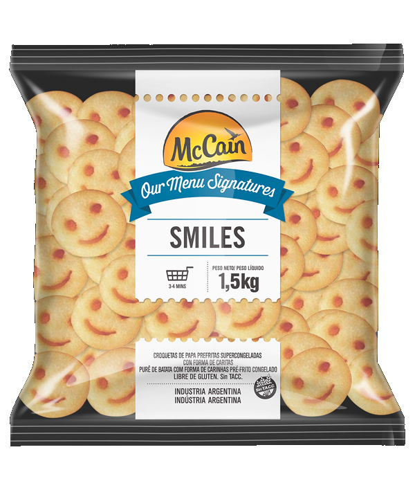 Producto - Papas Smile McCain 1,5Kg