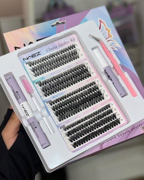 Producto - Kit extensión de pestañas Naez mix 4 vol 8-14mm