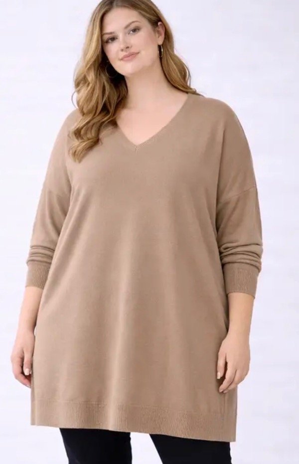 Producto - Maxi Sweater largo en V