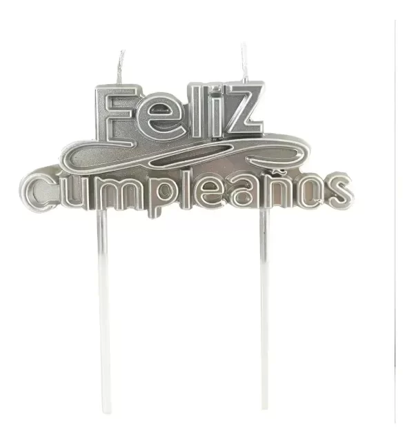 Producto - VELA TOPPER FELIZCUMPLEAÑOS