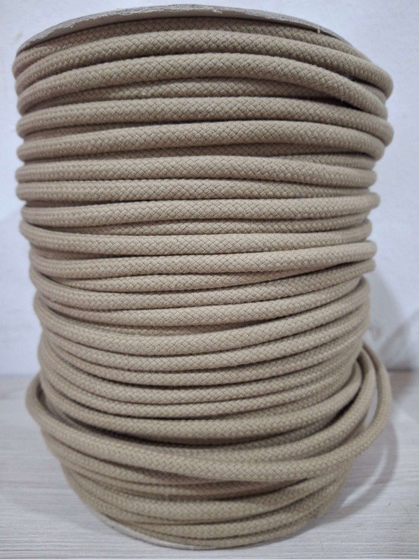 Producto - Cordón de algodón trenzado 6mm SIMIL YUTE