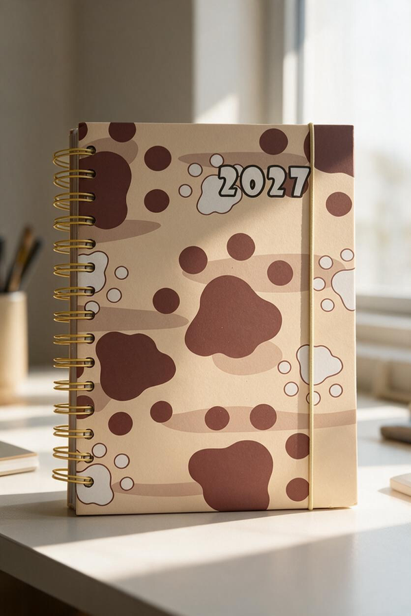 Producto - AGENDA A5 HUELLITAS 2027 DIARIA - 0