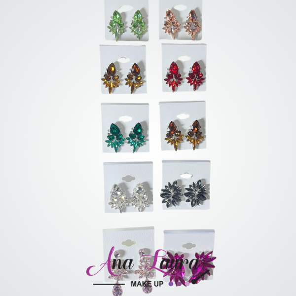 Producto - Aros gemas chicos