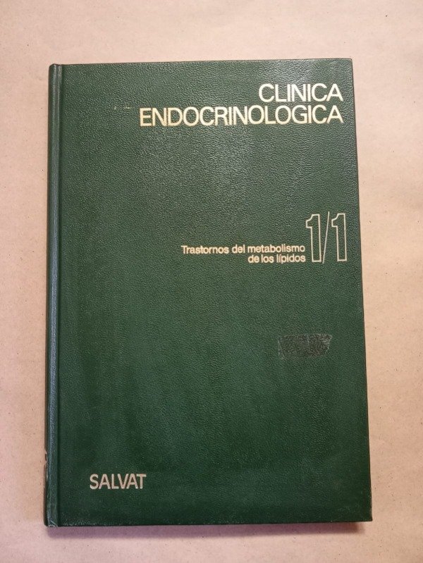 Producto - Clínica endocrinológica I - Autores varios - Salvat 1973 - T D