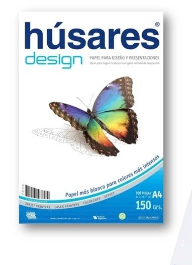 Producto - PAPEL E.HUSARES A4 150gr. x100h.