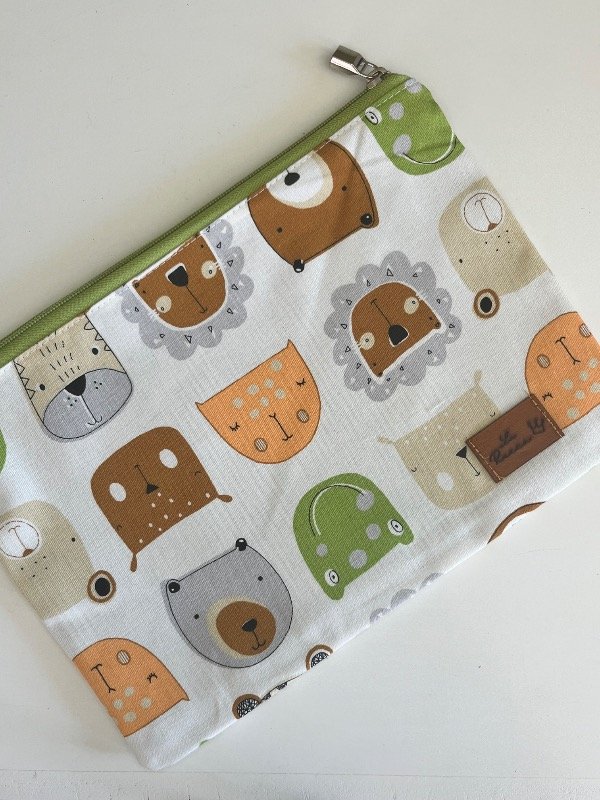 Producto - Neceser animales coloridos