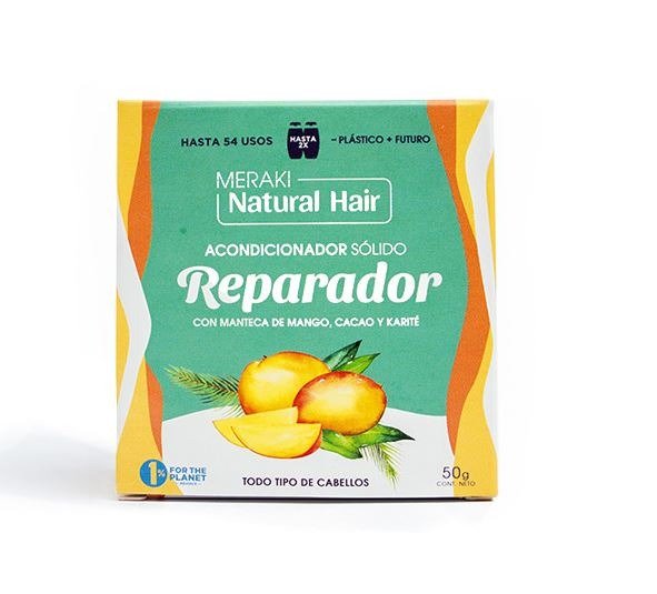 Producto - Acondicionador Sólido Natural Vegan Meraki 65Gr
