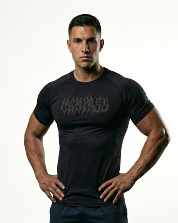 Producto - REMERA COMPRESIÓN VANPASS NEGRA
