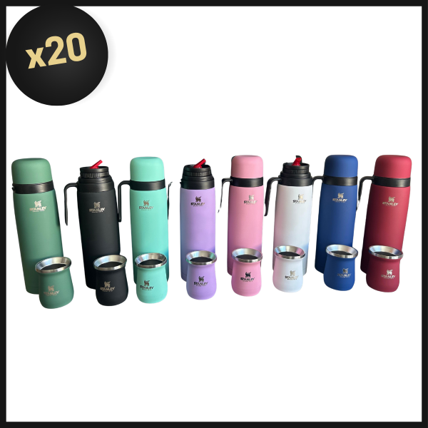 Producto - PROMO BULTO TERMO URUGUAYO CON MATE 1L CON LOGO