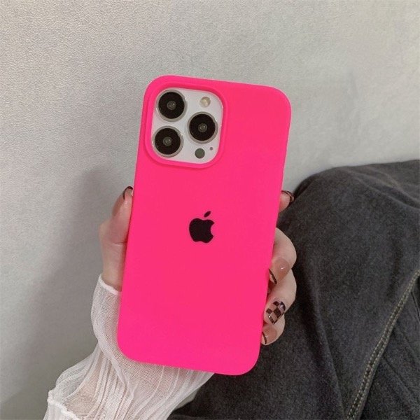 Producto - FUNDA SILICONA IPH COLOR FUCSIA