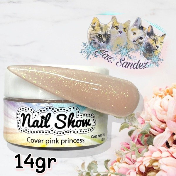 Producto - POLIMERO NAILSHOW 14GR COVER PINK PRINCESS