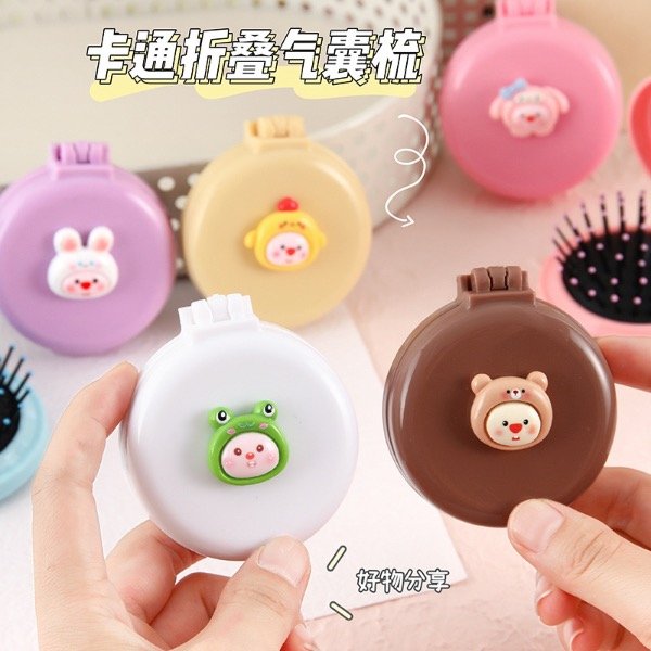 Producto - Espejo de cartera con cepillo