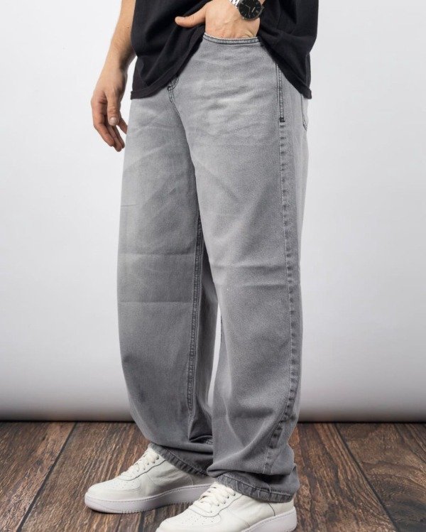 Producto - Jean Baggy Gris Claro - 1