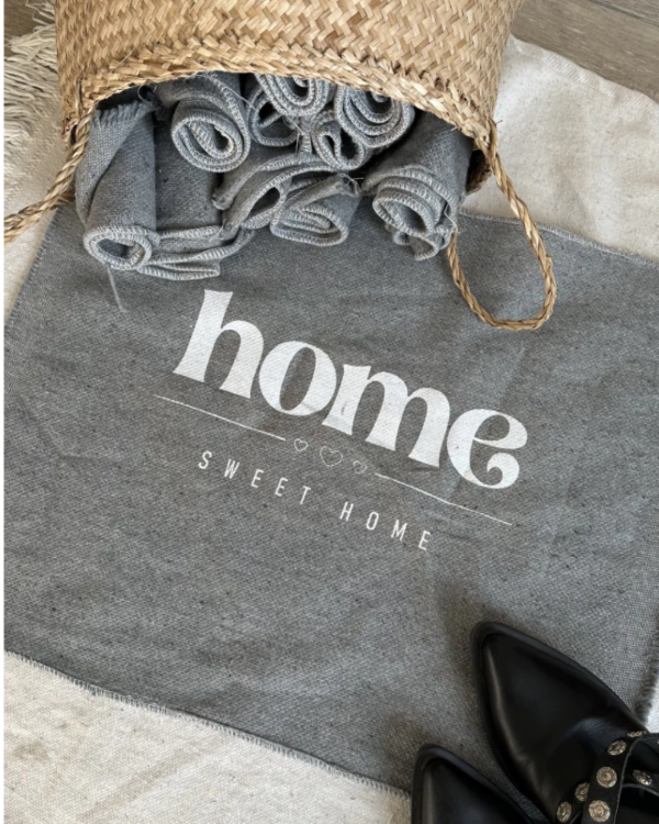 Producto - Trapito de Piso Home Sweet Home Gris
